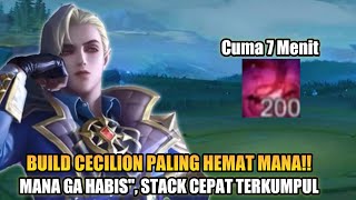 Ini Build Bikin Mana Cecilion kalian Ga habis habis Harusnya tau dari dulu Mobile legends [upl. by Neelyahs]