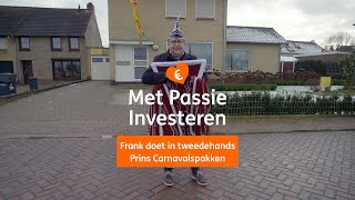 Frank doet in tweedehands carnavalspakken  Met Passie Investeren 1  Seizoen 2  ING [upl. by Marlena]