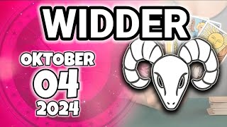 horoskop Widder Freitag 04 Oktober 2024 [upl. by Schubert]