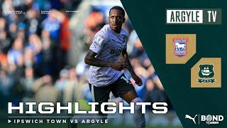 Ipswich Town v Plymouth Argyle highlights [upl. by Vernor]