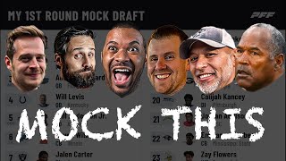 This Will be the Worst NFL Mock Draft You Will See [upl. by Deb]