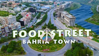 Bahria Town Food Street Phase 7 VS Business District Phase 8  Earth Connection  Islamabad [upl. by Ahsiekal198]