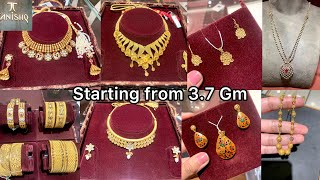 Tanishq Latest Gold Necklace Set Designs With Price  Tanishq Light Weight Gold Necklace Designs [upl. by Nobell834]