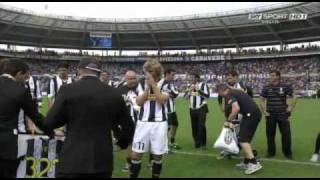 Lultimo saluto di Pavel Nedved ai tifosi bianconeri allo stadio [upl. by Zoha789]