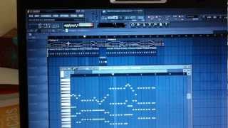 Basto  Again and Again FL Studio [upl. by Metzgar]