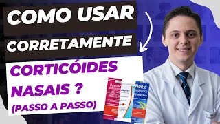 🔥 NOEX BUSONID AVAMYSComo utilizar corretamente o Corticoide nasal  OTORRINO EXPLICA [upl. by Kacie175]