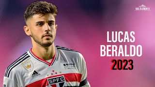 Lucas Beraldo 2023  São Paulo  Defensive Skills amp goals  HD [upl. by Annadal]