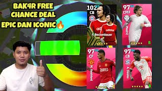 BAK4R FREE EPIC BECKENBAUER ICONIC RASHFORD EFOOTBALL 2024 MOBILE [upl. by Aidan428]