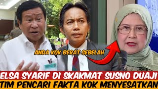 FULL DETIK DETIK ELSA SYARIF DI SKAKMAT SUSNO DUAJI DAN PENGACARA PEGI [upl. by Chadwick]