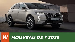 Nouveau DS 7 2023  les premières infos [upl. by Sholley]