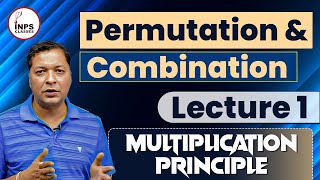 Permutation amp Combination  Lecture 1  Multiplication Principle  by Nitin Agrawal [upl. by Yroc436]