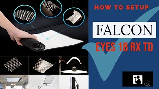 How to setup Falcon Eyes 18 RX [upl. by Ellison]