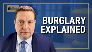 Burglary  Meaning of Burglary  Everything Explained [upl. by Yate]