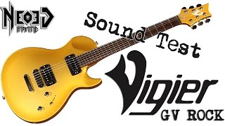 Vigier GV Rock  Metal sound test  Neogeofanatic [upl. by Nakah]