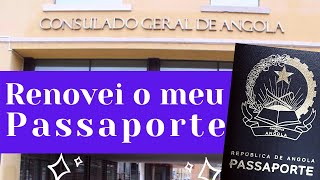 Renovei o meu passaporte no consulado de Angola em Lisboa [upl. by Cecile]