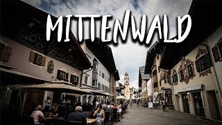 MITTENWALD GERMANY Bavarias most idyllic small Alpine town [upl. by Nirrac]