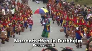 Narrentreffen Dürbheim Probeschnitt NZ Aixheim [upl. by Tremml]