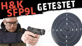 Vorstellung und Test der HecklerampKoch SFP9 L im Kaliber 9mmx19 [upl. by Eihpos]