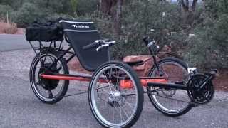 TerraTrike Rambler with EBikeKit in for Review  Electric Bike Report [upl. by Ainevul118]