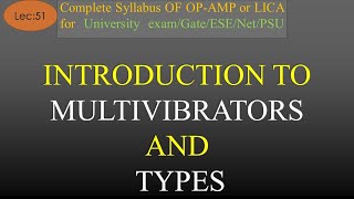 What is Multivibrator  Astable Monostable and Bistable Multivibrators Explained [upl. by Nemraciram]