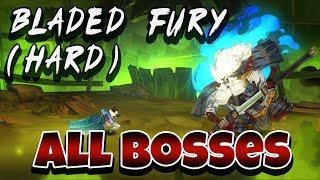 Bladed Fury  All Bosses HARD [upl. by Alf269]