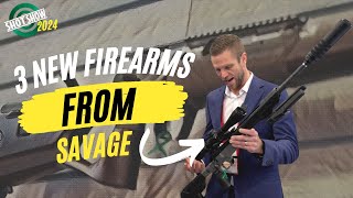 SHOT Show 2024 3 New Firearms from Savage [upl. by Vashti]