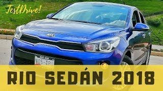 Kia Rio sedán 2018  Prueba de Manejo  ADN Automotriz [upl. by Arammahs462]