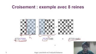 Intelligence Artificielle 34  Recherche locale  algorithme génétique [upl. by Nashbar453]