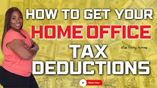 How To Take The Home Office Deduction [upl. by Ranice]