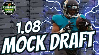 NFL Fantasy Football 2024 12Team Mock Draft 108 [upl. by Morganne]