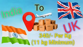 Parcel 📦 Packing and ✈️ Send it to UK  London 🇬🇧 with Cheapest rate courier logistics india uk [upl. by Lou590]