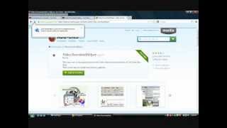 Help Me Video Download Helper  Mozilla Addons Error Message [upl. by Elleahcim650]