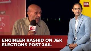 NewsTrack Engineer Rashid Discusses Jammu Kashmir Elections PostJail Release  India Today [upl. by Gautea218]