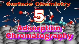 Adsorption chromatography animation  adsorption chromatography in hindi [upl. by Barbi778]