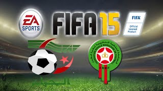 FIFA 15 Gameplay Algeria vs Morocco [upl. by Lamee264]