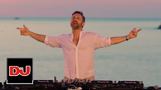 David Guetta Epic House Set From An Ibiza Villa [upl. by Irok]