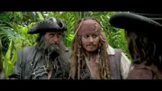 Pirates of the Caribbean  On Stranger Tides  Waterfall Scene [upl. by Ennayd]