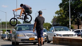 PLAYING CHICKEN WITH BMX IN NYC [upl. by Arabel]