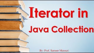 Java Iterator  Java collection framework  hindi [upl. by Neumark808]