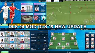 Dream League Soccer 2024  DLS 24 MOD DLS 19 Android New Update OfflineOnline 350MB Best Graphics [upl. by Enyaht705]