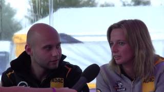 Sarahs Ecke mit Julius Tannert und Jennifer Thielen  ADAC Opel Rallye Cup [upl. by Dnalram108]