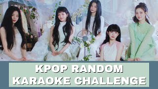 KPOP GAME KPOP RANDOM KARAOKE CHALLENGE pt39 [upl. by Elleinwad]