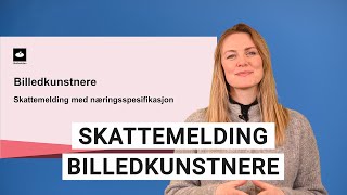 Skattemelding for billedkunstnere [upl. by Laved]