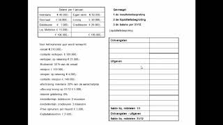 Bedrijfseconomie H2 Liquiditeitsbegroting en resultatenbegroting [upl. by Coralyn]