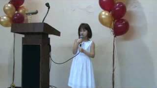 6 Year old singing sensation Gina Marie Incandela [upl. by Piselli18]