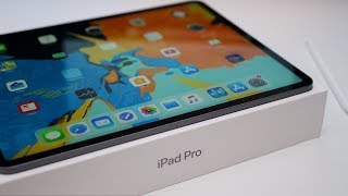 2018 iPad Pro  Unboxing Setup and First Look [upl. by Liv680]