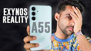 Didt expect this from Exynos 1480 Samsung A55 long term review [upl. by Tinor]