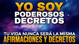 ✨ YO SOY Poderosas Afirmaciones Positivas y Decretos de Prosperidad y Abundancia para el 2024 ✨ [upl. by Spence844]