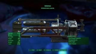 Fallout 4 Aeternus Unlimited Gatling Laser [upl. by Sadinoel805]