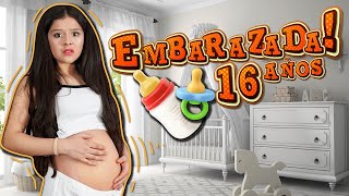 ¡¡EMBARAZADA A LOS 16 🤰🏻 24 HORAS siendo EMBARAZADA [upl. by Haikezeh]